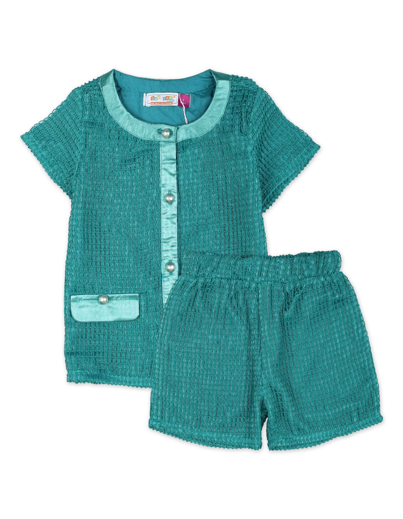 Zubaida's Charming Short-Sleeves Co-Ord Set