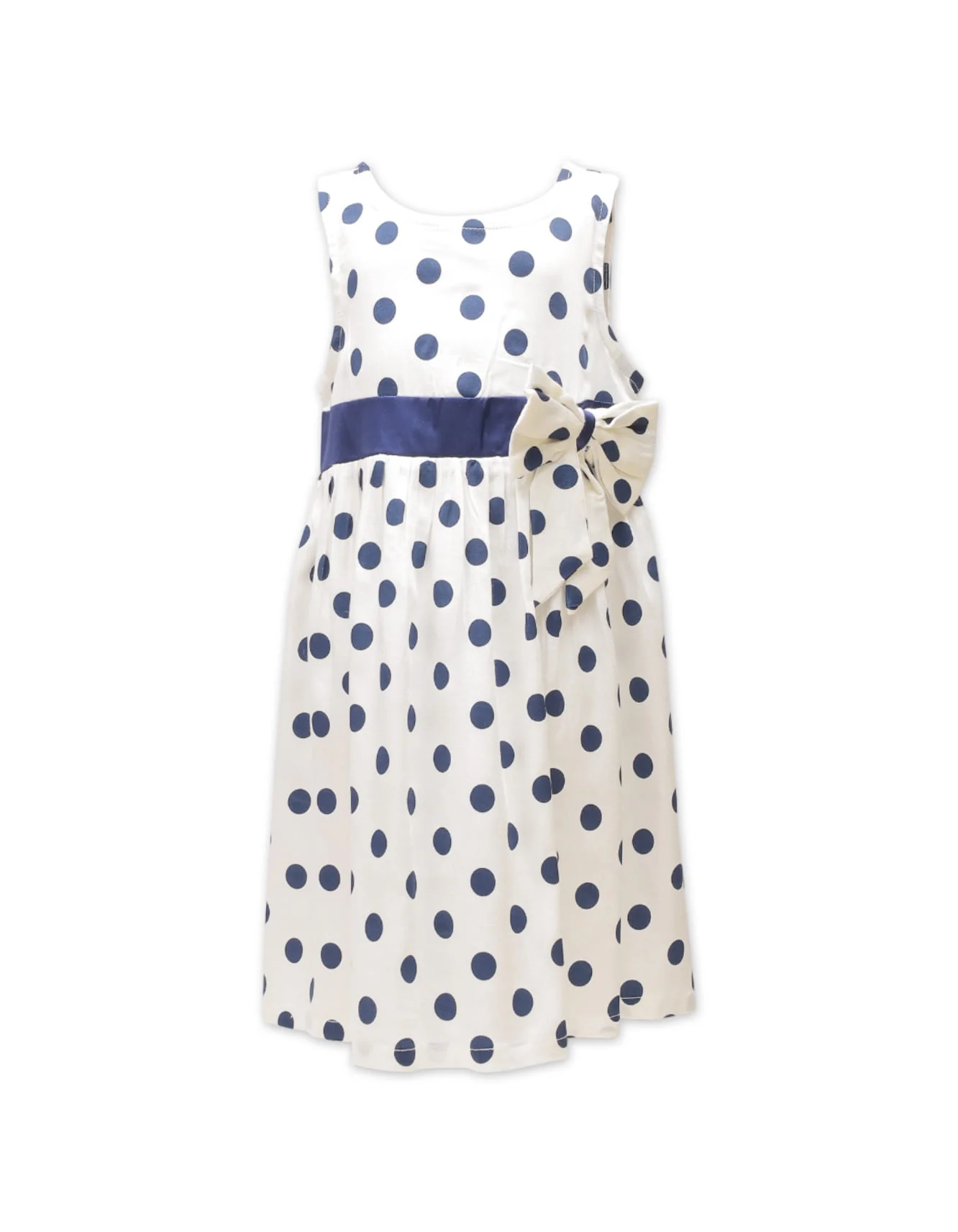 Zubaida's Timeless & Elegant Polka Dots Dress