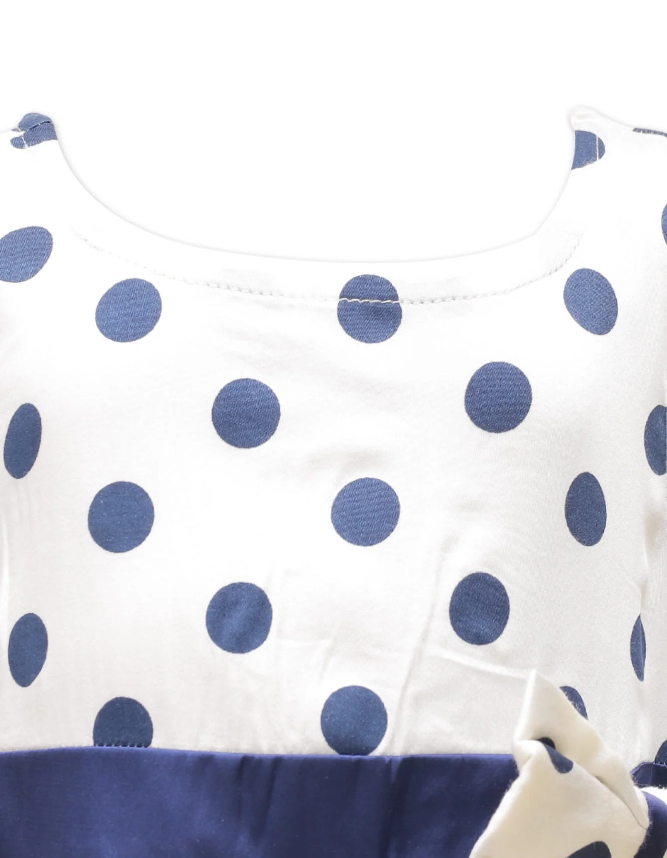 Zubaida's Timeless & Elegant Polka Dots Dress - Image 2