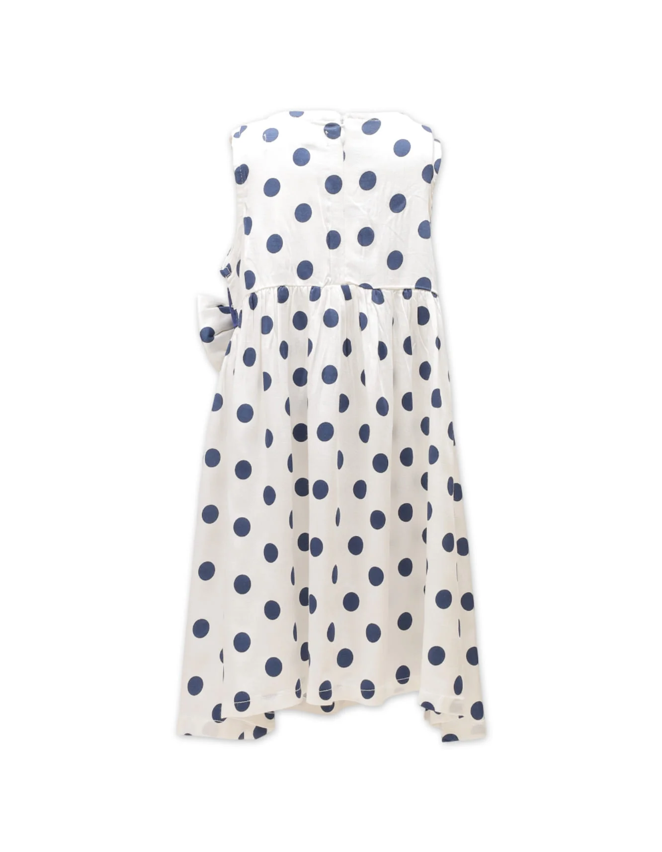 Zubaida's Timeless & Elegant Polka Dots Dress - Image 3