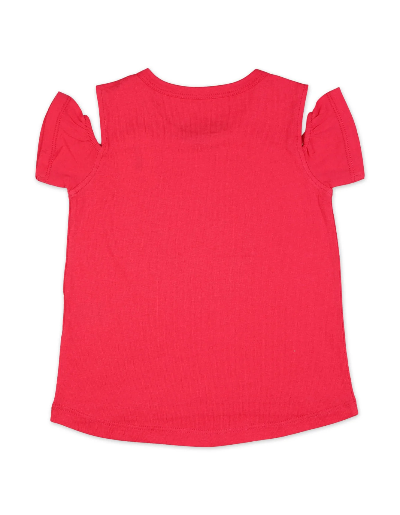 Zubaida's Trendy "Hello Cutie" Cold-Shoulder Top - Image 2