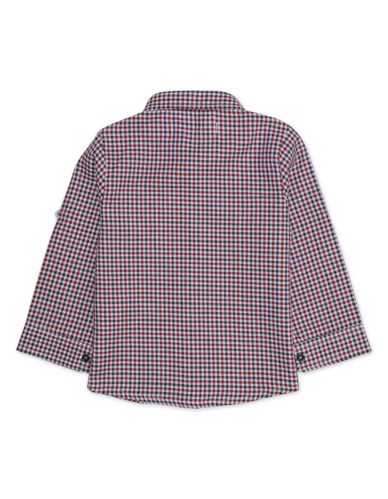 Zubaida's Full Sleeves Double Pocket Classic Plaid Shirt - Image 4