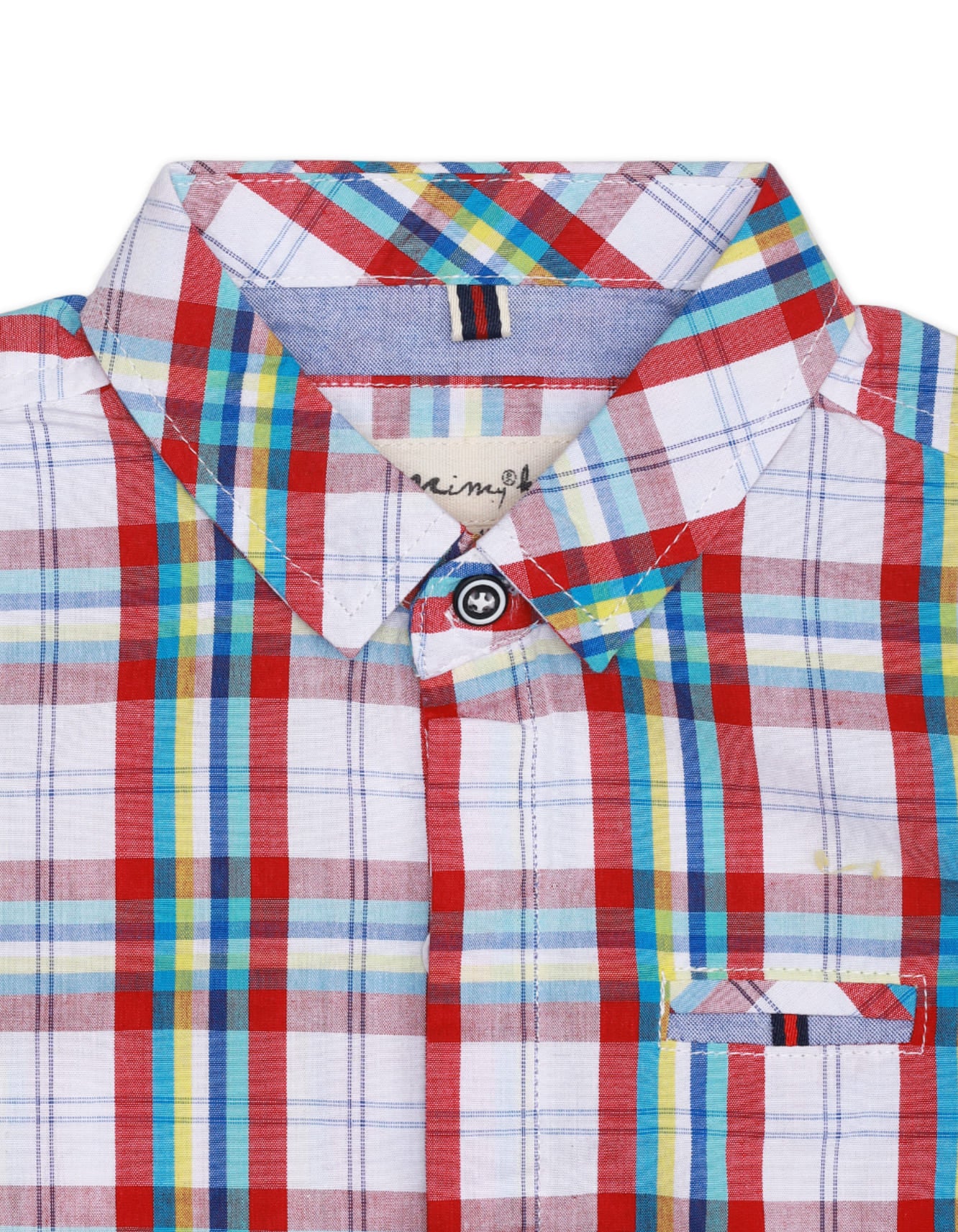 Zubaida's Checkered Short Sleeves Shirt - Image 3