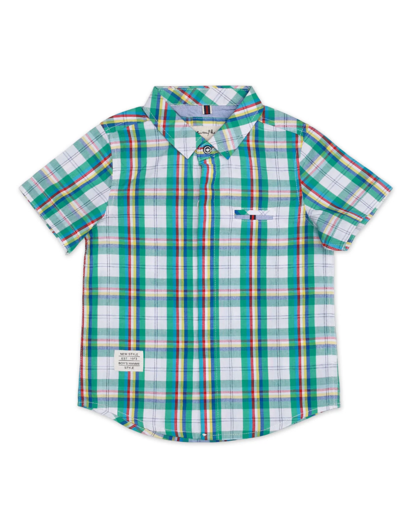 Zubaida's Checkered Short Sleeves Shirt