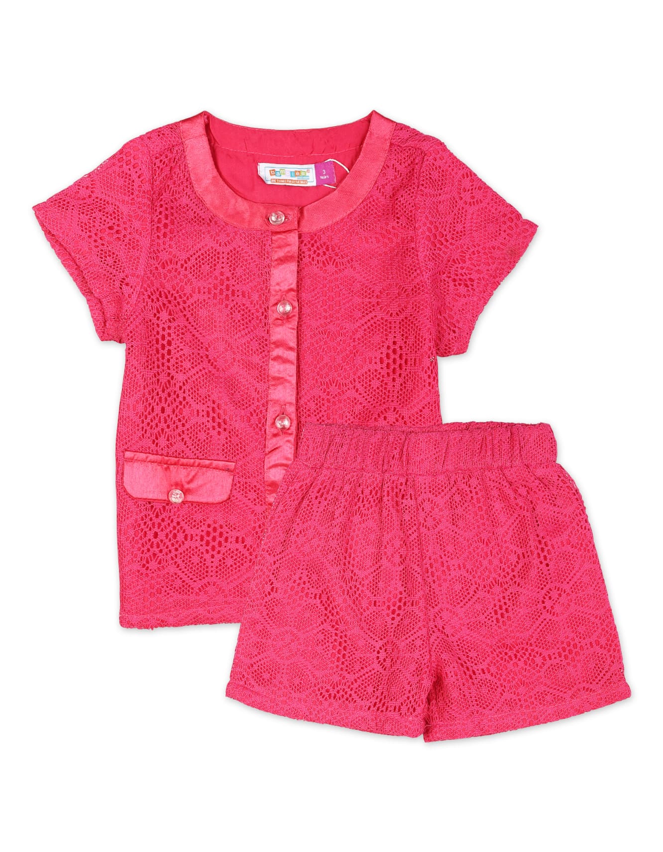 Zubaida's Charming Short-Sleeves Co-Ord Set