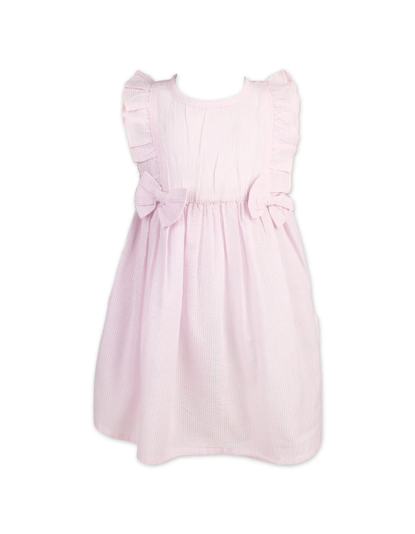 Dress Ruffled with Classical Gingham Print at Zubaidas Official™ Pakistan