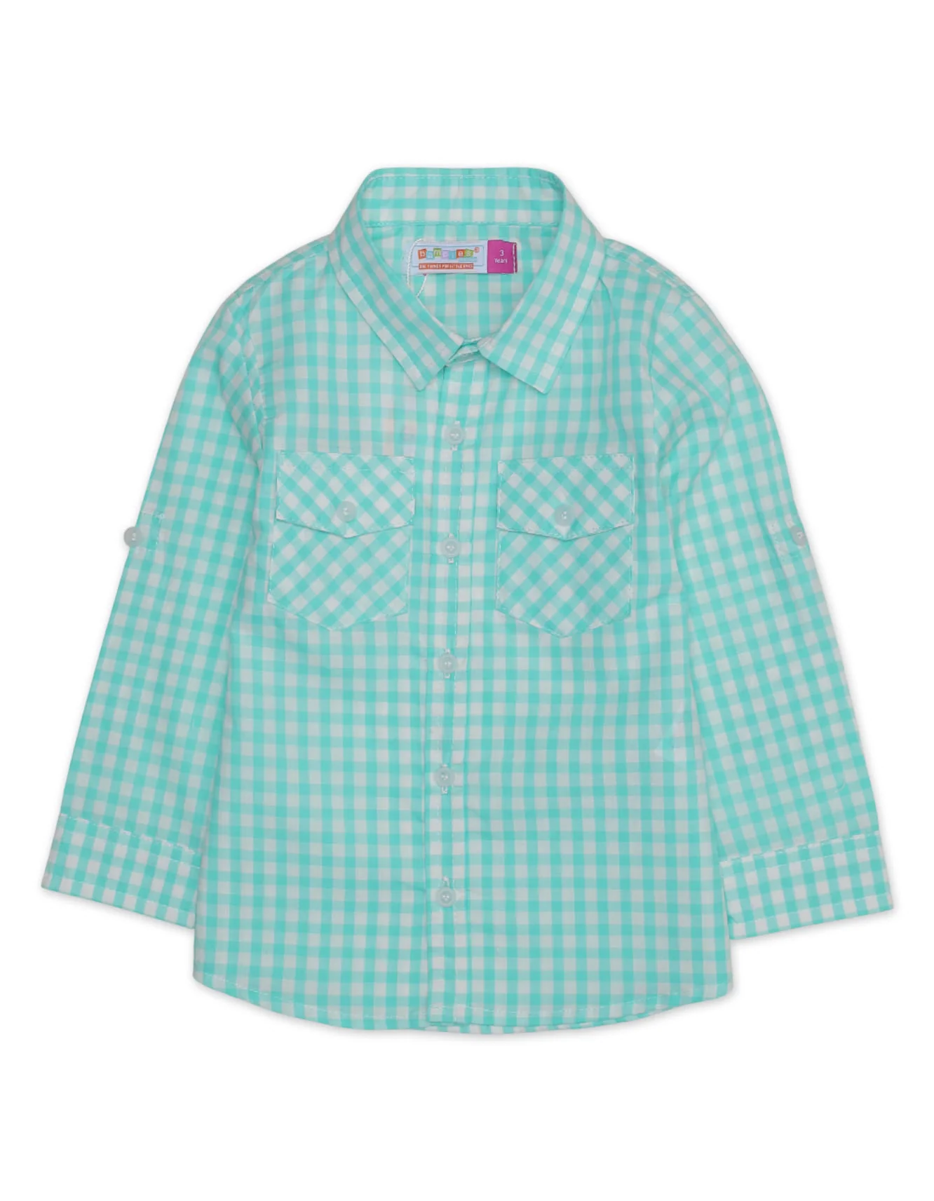 Zubaida's Full Sleeves Double Pocket Classic Plaid Shirt