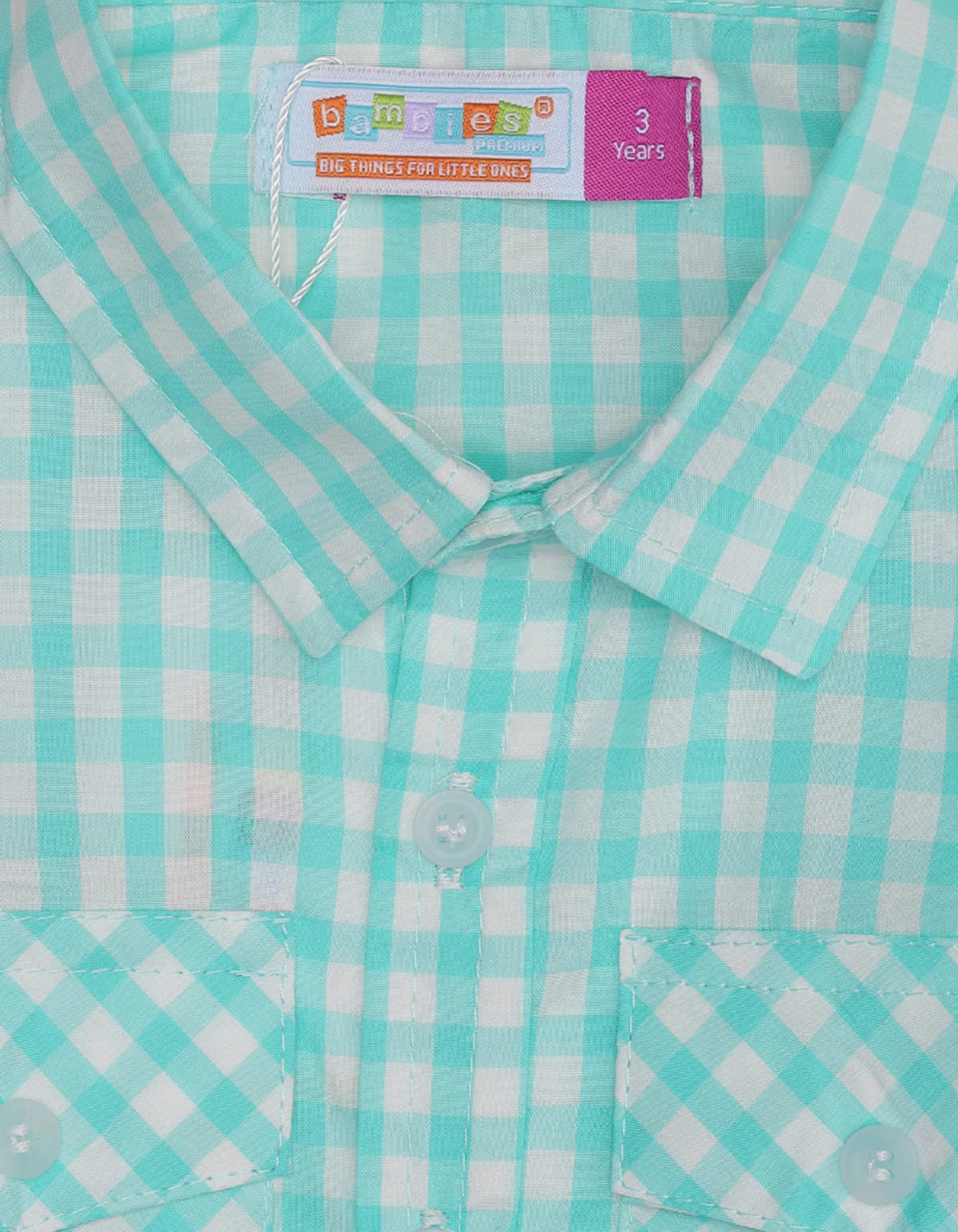 Zubaida's Full Sleeves Double Pocket Classic Plaid Shirt - Image 3