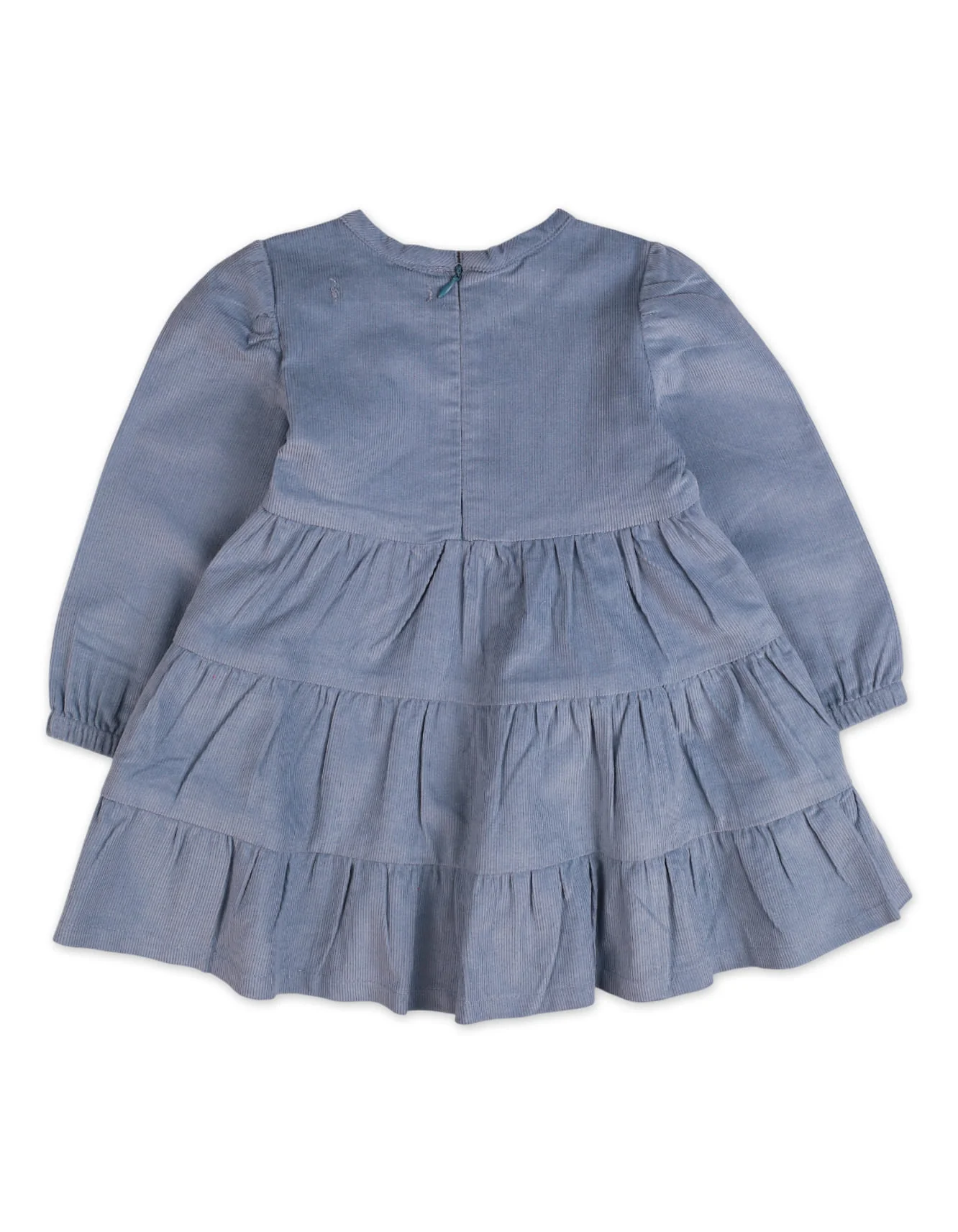 Zubaida's Corduroy Dress with Matching Purse - Image 4