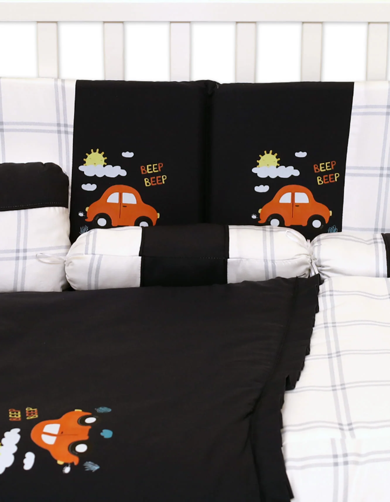 Cot Bedding Set BEEP BEEP Car Theme at Zubaidas Official™ Pakistan - Image 3