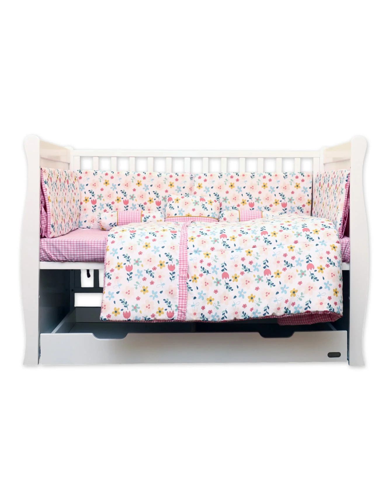 Cot Bedding Set Floral Meadow at Zubaidas Official™ Pakistan