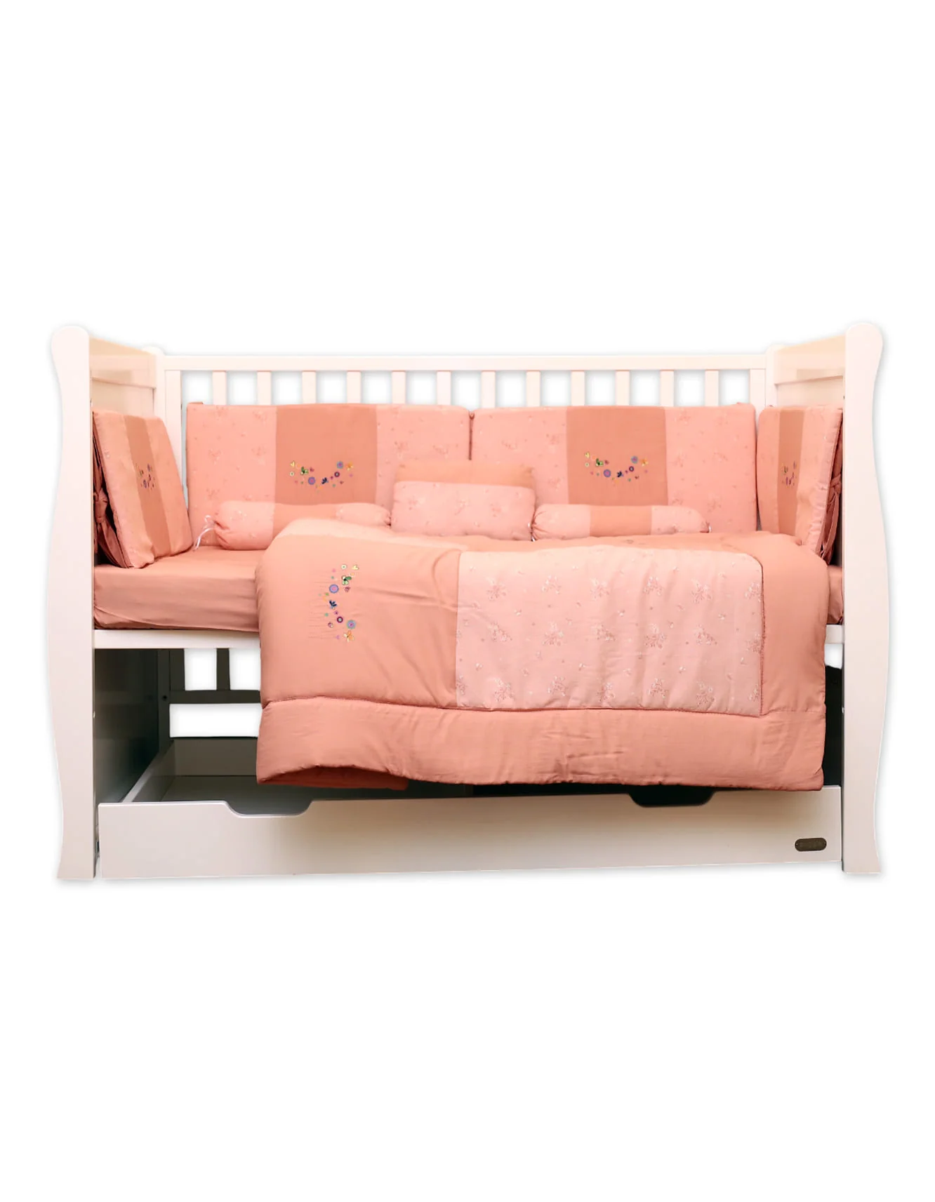 Cot Bedding Set Floral at Zubaidas Official™ Pakistan