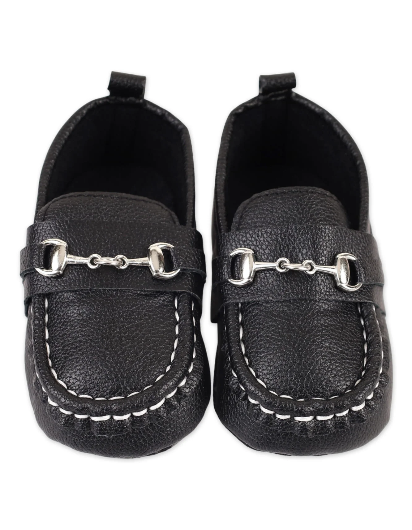 Zubaida's Dapper Darling Silver Bit Loafers