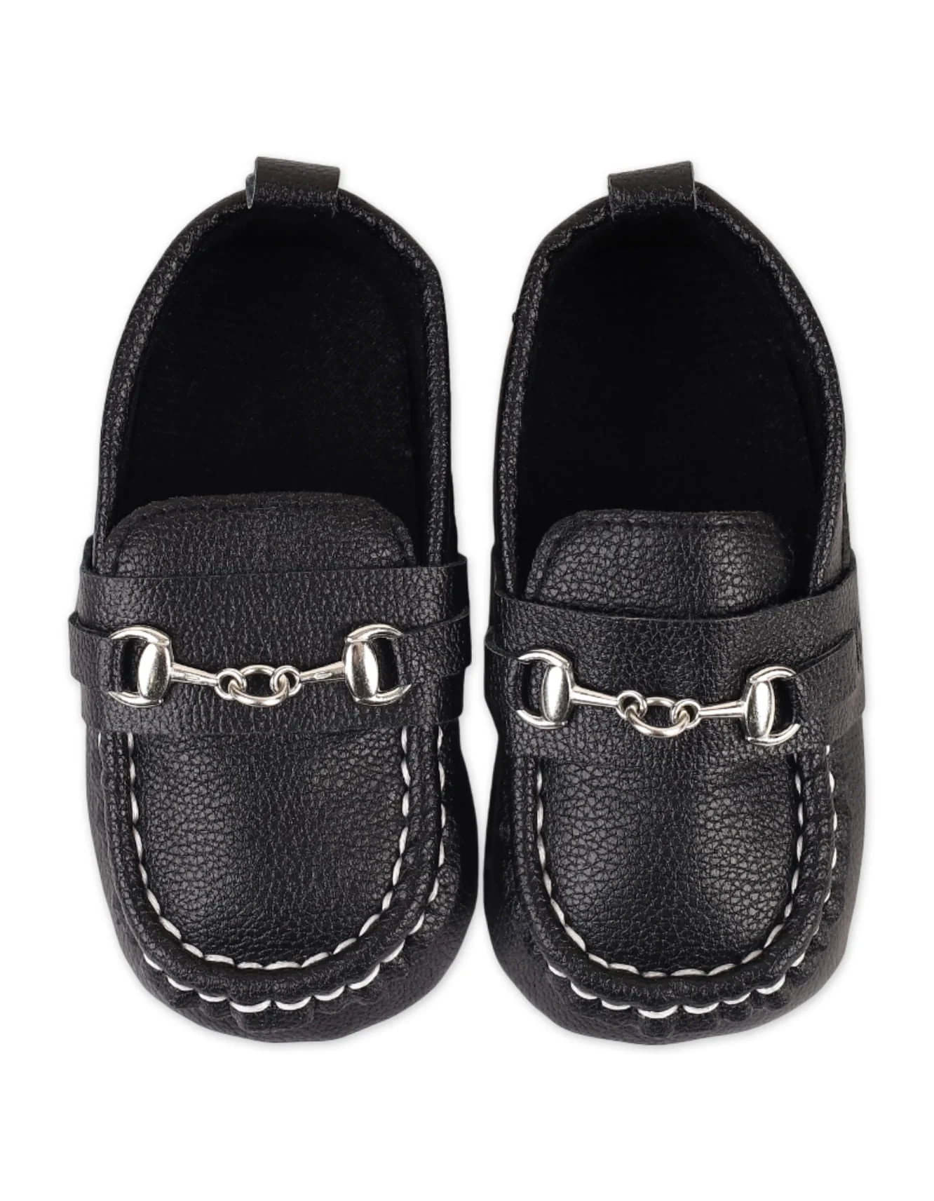 Zubaida's Dapper Darling Silver Bit Loafers - Image 2