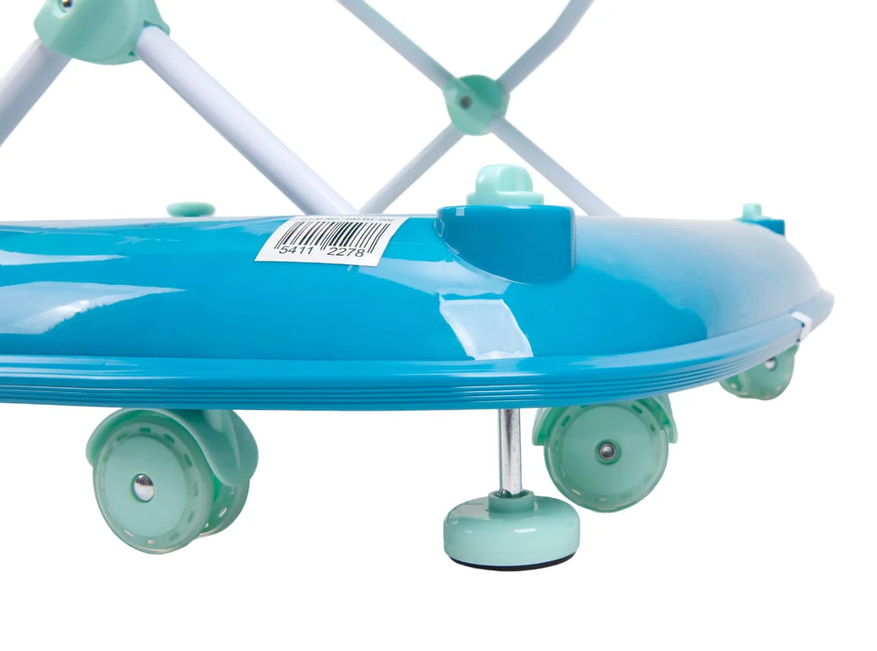 Zubaida's Deluxe Bambies® 4-in-1 Baby Walker with Detachable Activity Tray, Push-Behind, Padded Seat and Feeding Tray Functions - Image 3