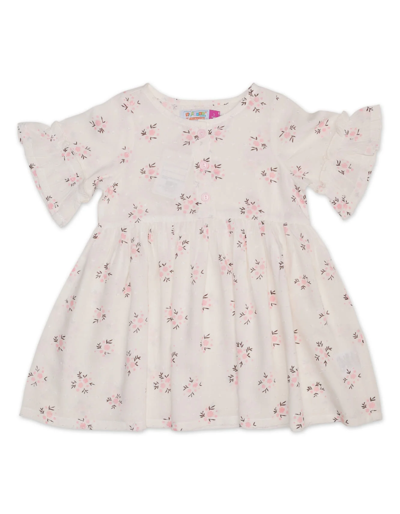 Zubaida's Charming & Delicate Floral Dress