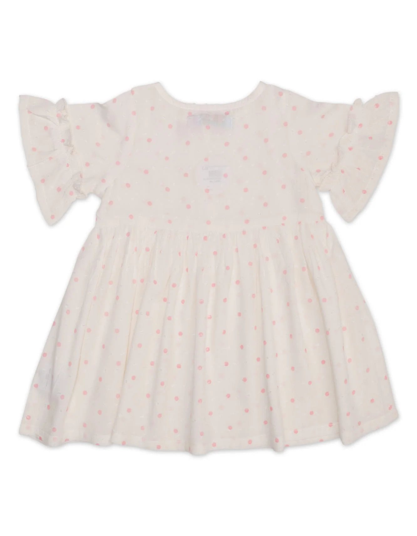 Zubaida's Charming & Delicate Polka Dots Dress - Image 2