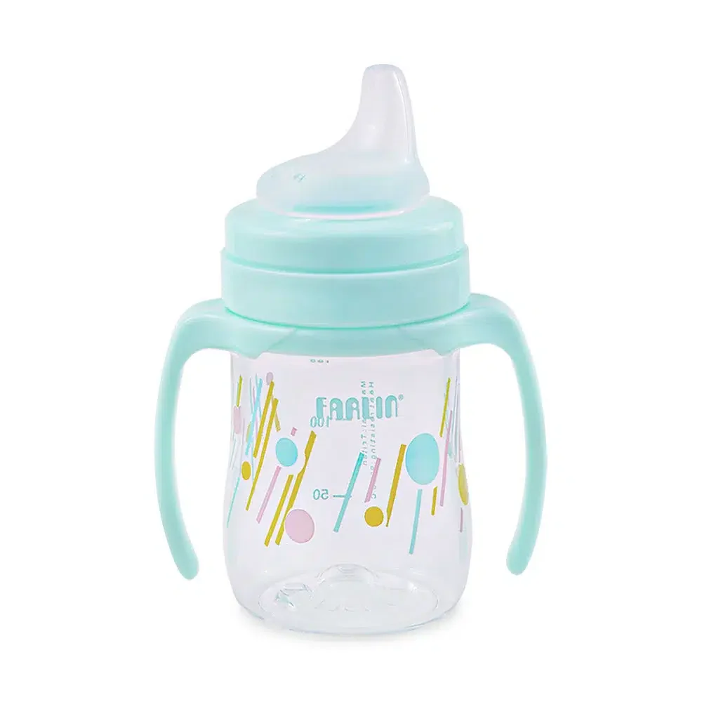 Zubaida's Farlin Spout Drinking Cup Stage 2 150ML – Green - AG-10027 - Image 2