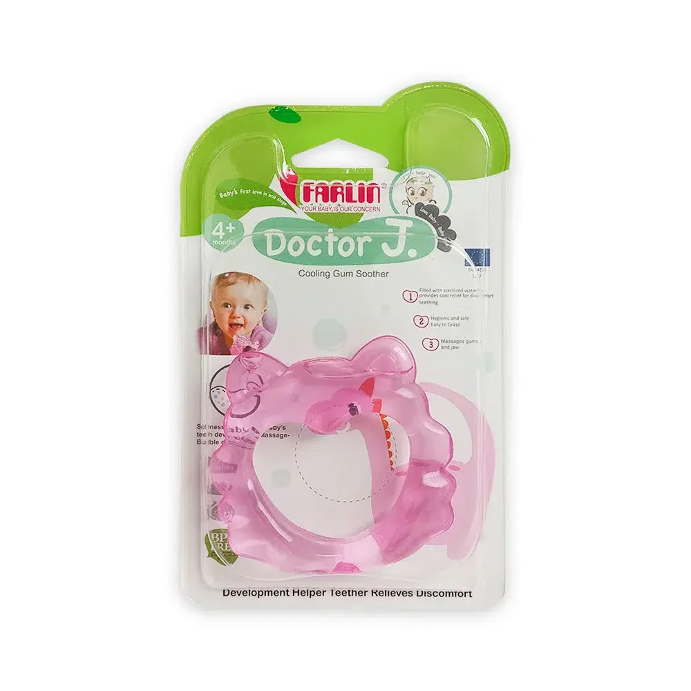 Zubaida's Farlin Cooling Teether - Pink - BF-145 - Image 2