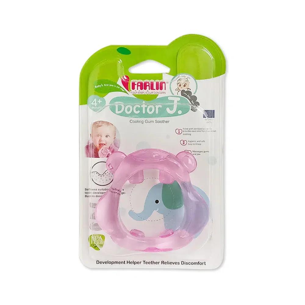 Zubaida's Farlin Cooling Teether Pink - BF-148 - Image 2