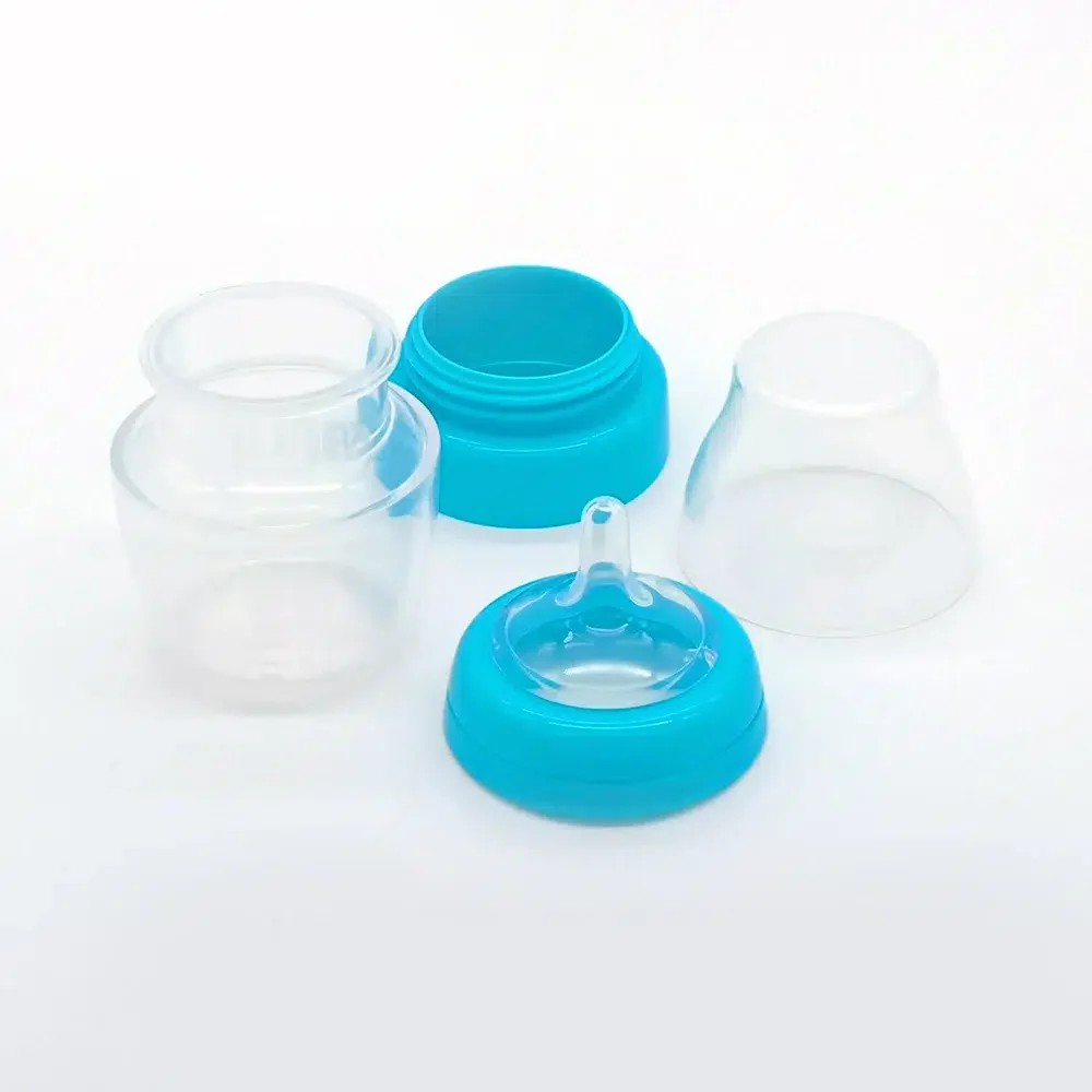 Zubaida's Farlin Silicone Feeding Bottle 60Ml Blue - AB-12007 - Image 3