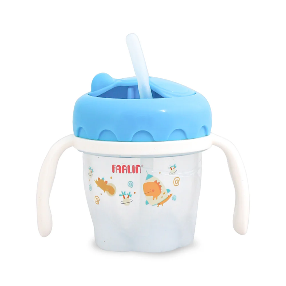 Zubaida's Farlin Straw Training Cup Blue - AET-010-C