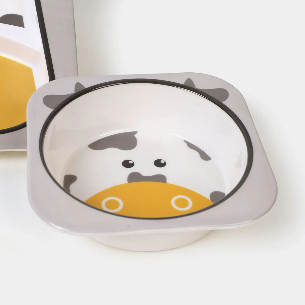 Feeding Set 5 Pieces Cow Theme at Zubaidas Official™ - Image 4