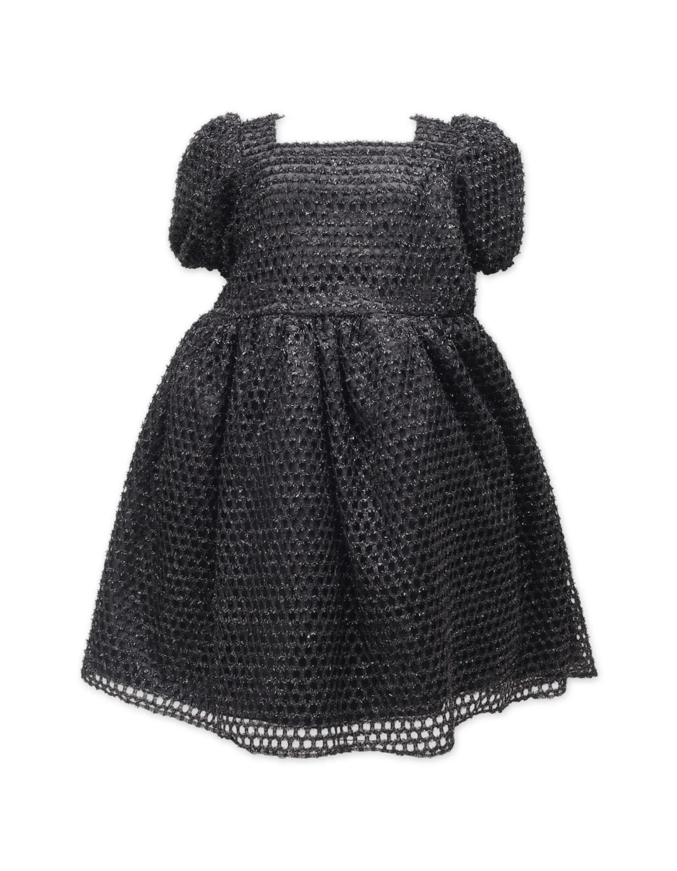 Zubaida's Sophisticated Formal Textured Fabric Dress