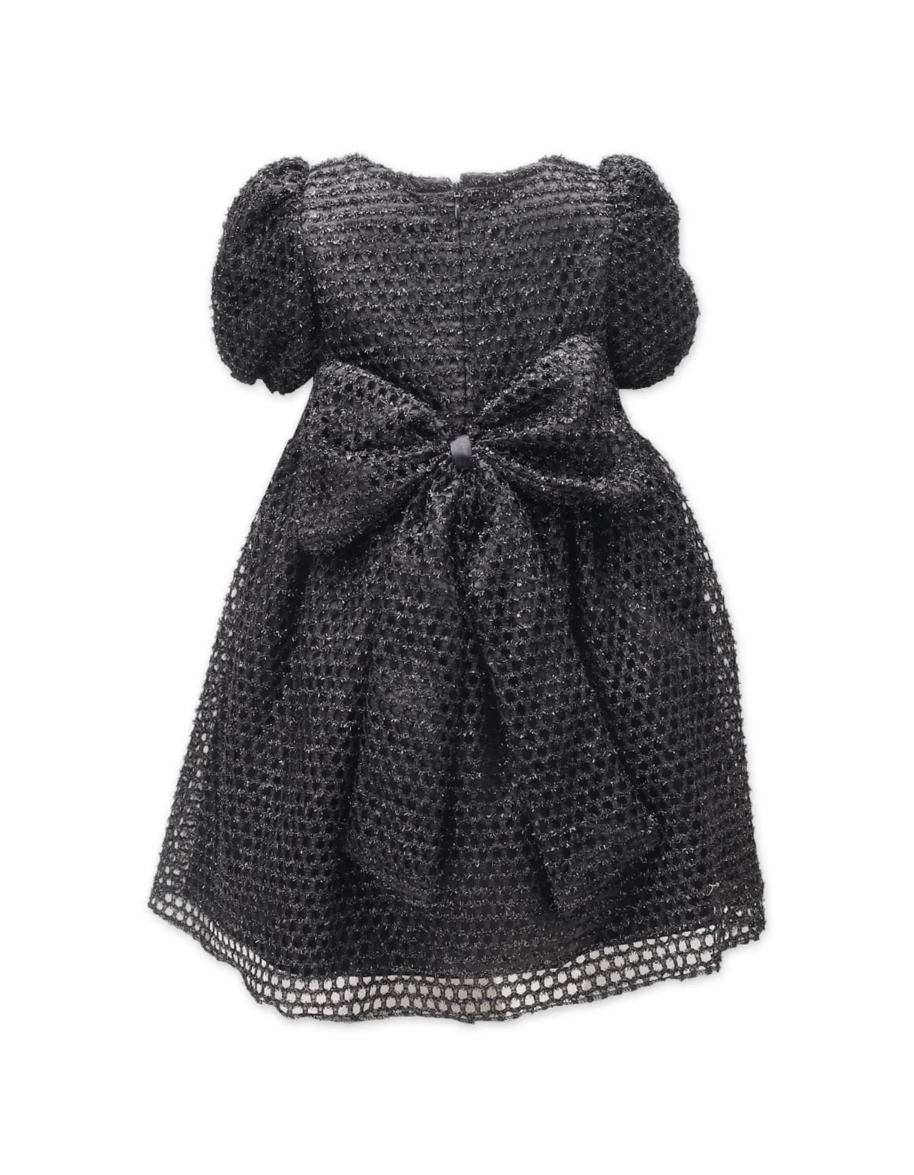 Zubaida's Sophisticated Formal Textured Fabric Dress - Image 2