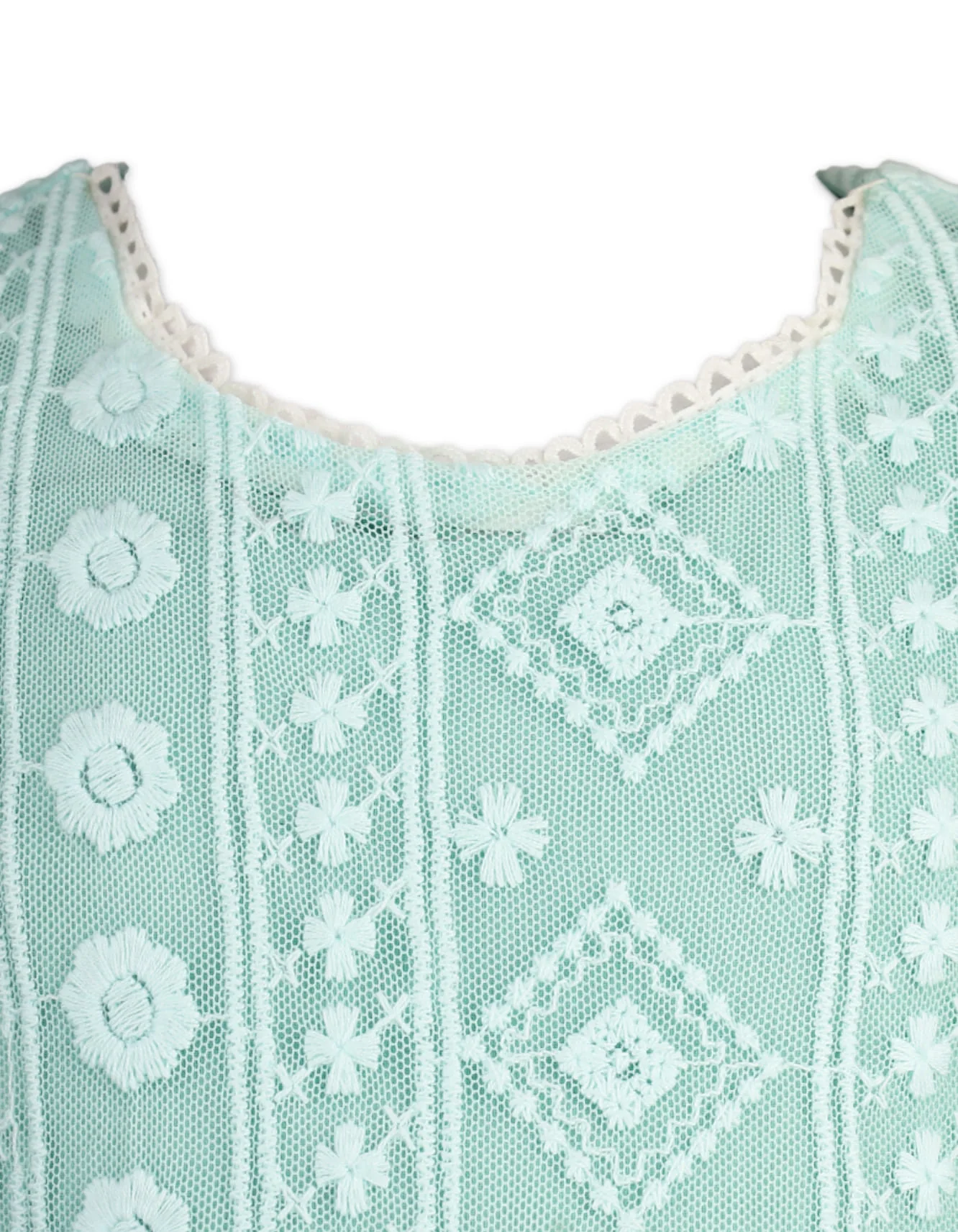 Zubaida's Elegant Garden Serenade Embroidered Dress, - Image 2