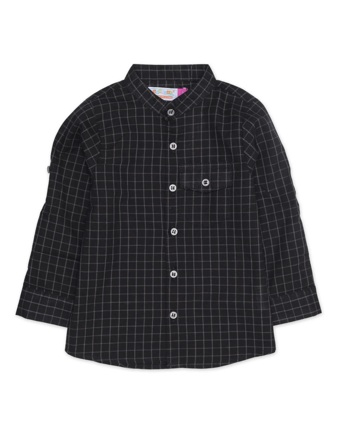 Zubaida's Classic Front Pocket Checkered Shirt