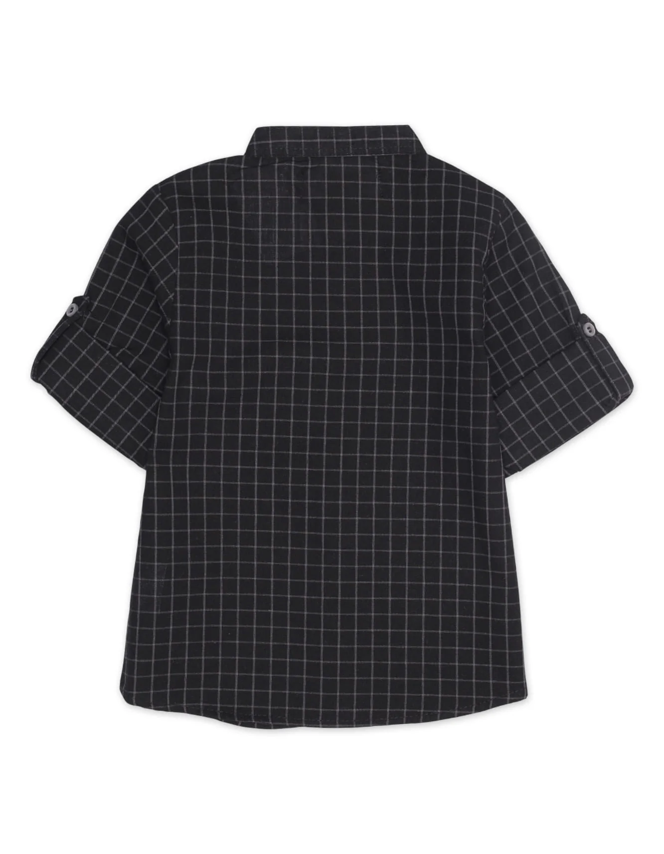 Zubaida's Classic Front Pocket Checkered Shirt - Image 3