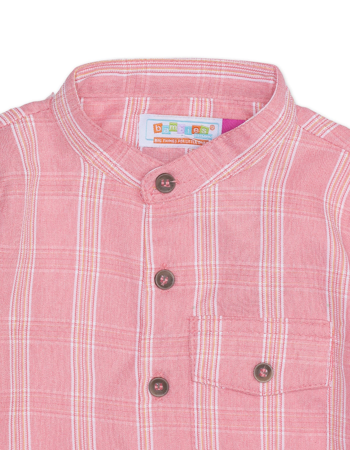 Zubaida's Classic Front Pocket Striped Shirt - Image 4