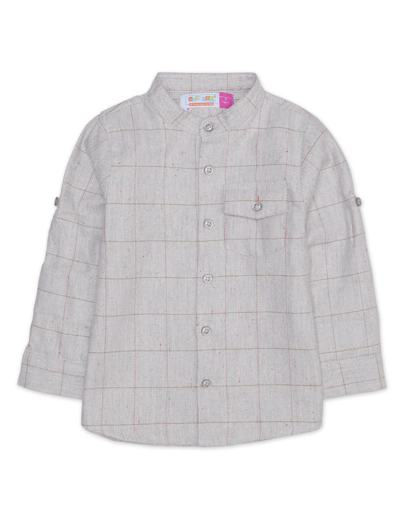 Zubaida's Front Pocket Checkered Shirt