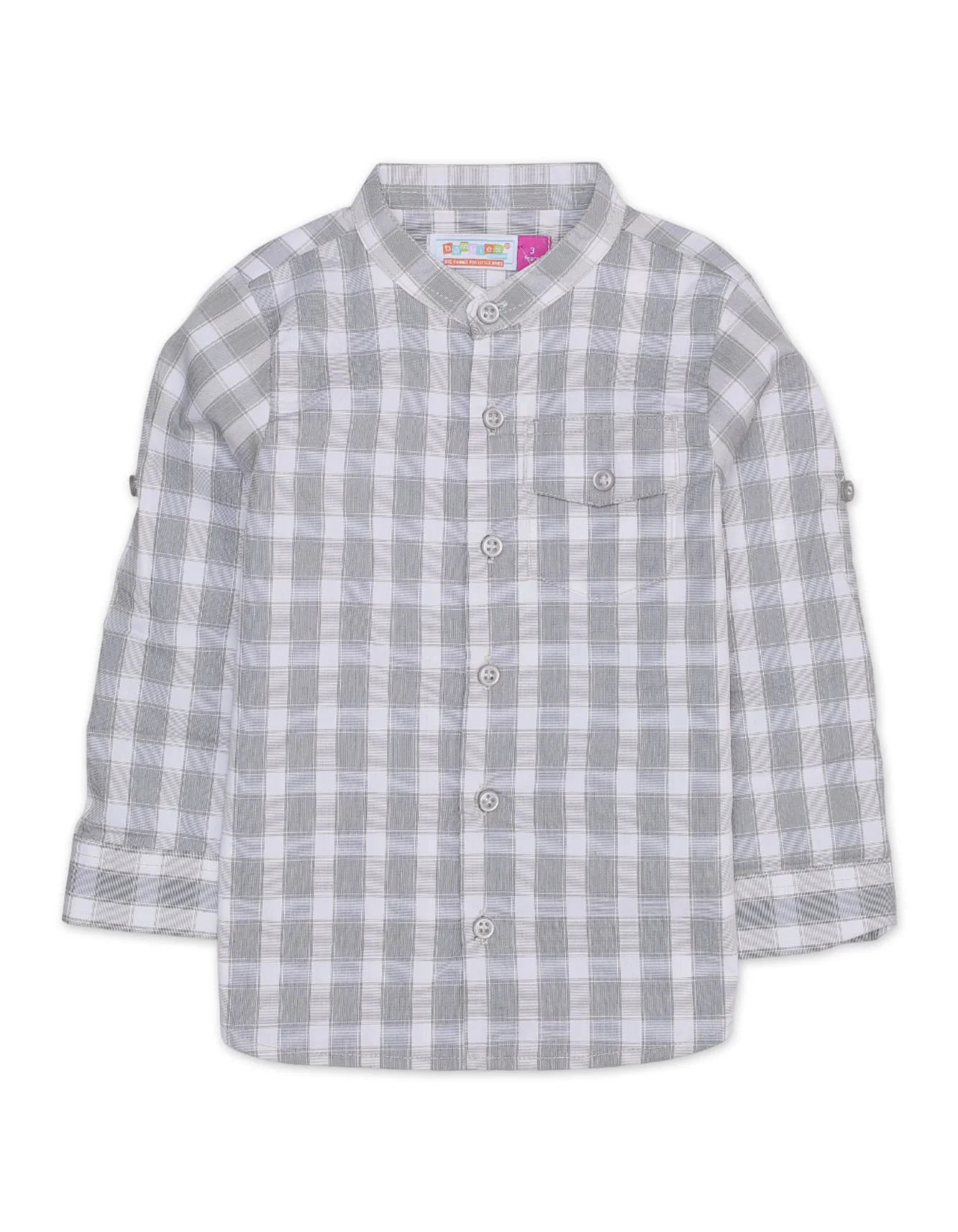 Zubaida's Front Pocket Checkered Shirt
