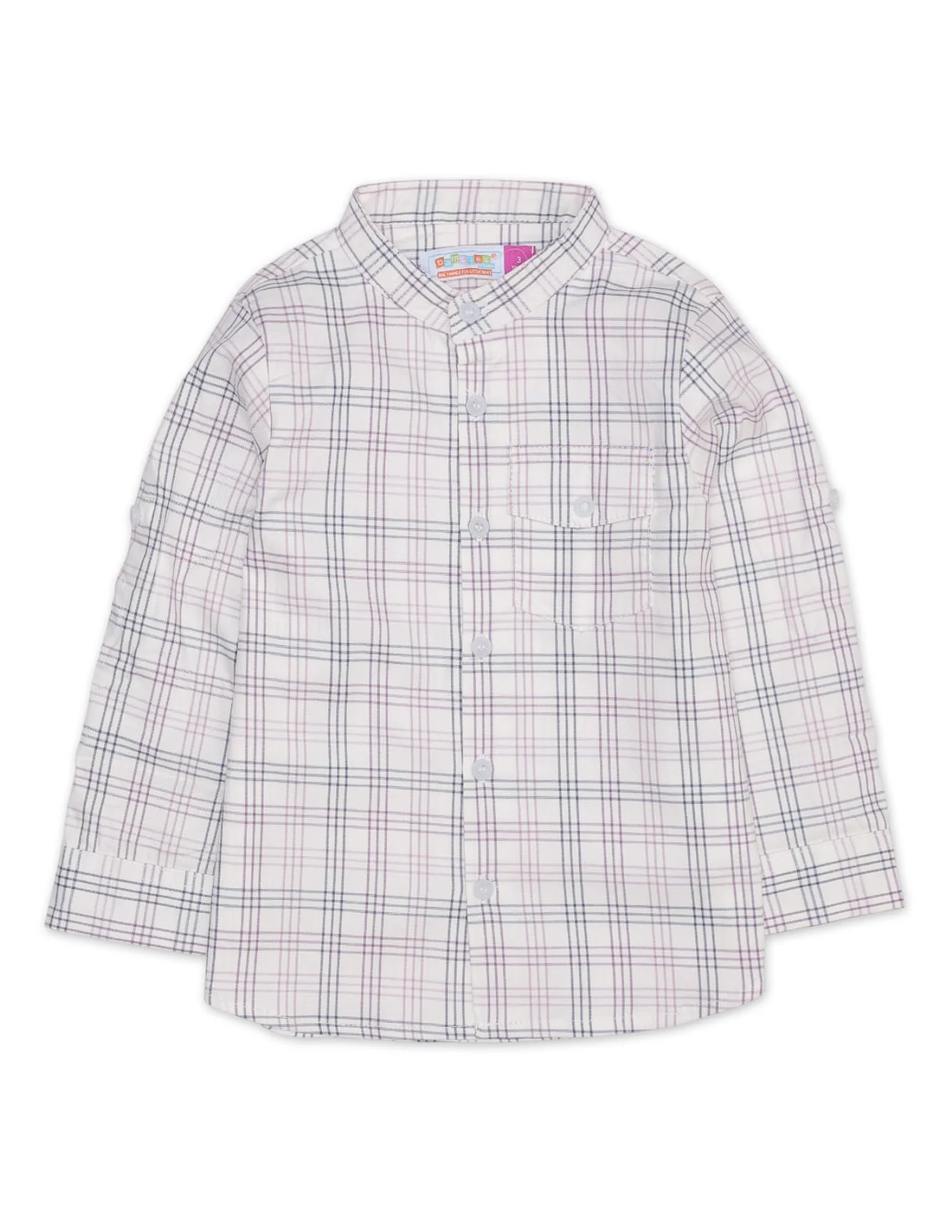 Zubaida's Elegant, Sophisticated & Subtle Plaided Shirt