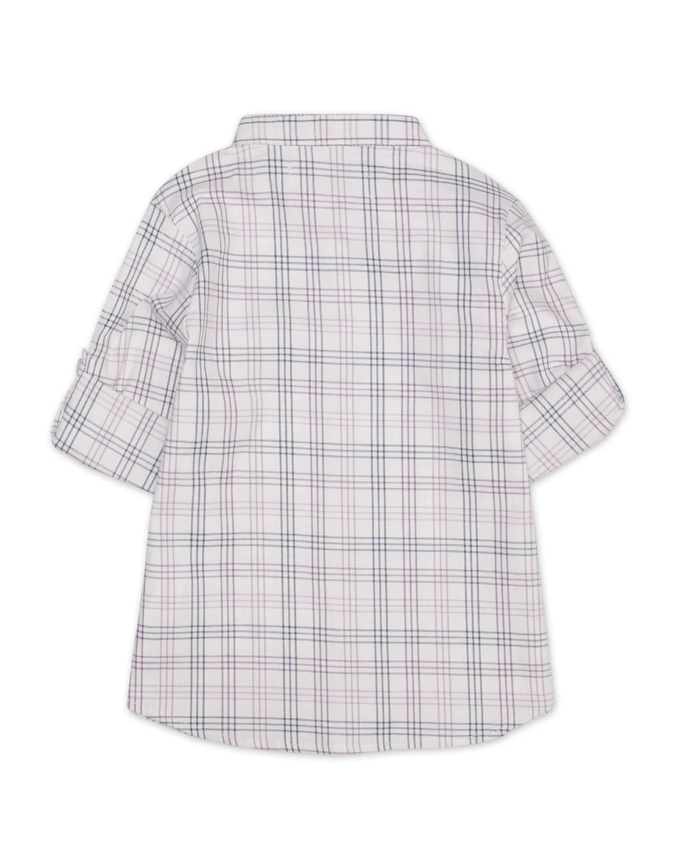 Zubaida's Elegant, Sophisticated & Subtle Plaided Shirt - Image 3