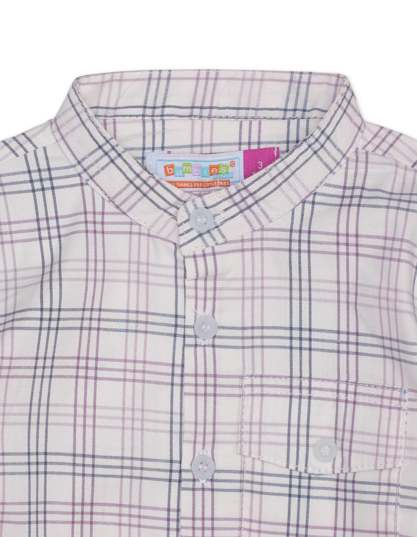 Zubaida's Elegant, Sophisticated & Subtle Plaided Shirt - Image 4
