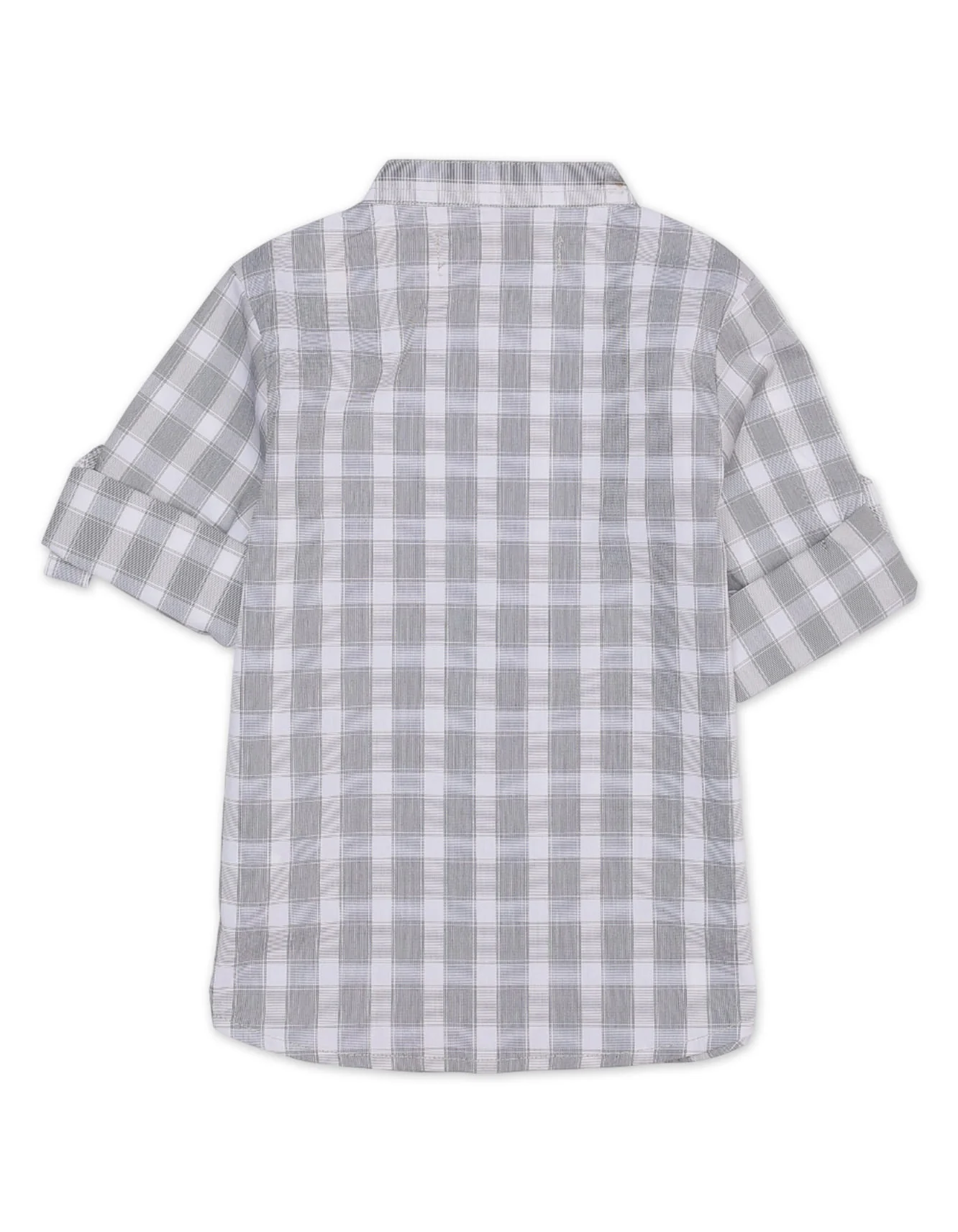 Zubaida's Front Pocket Checkered Shirt - Image 3