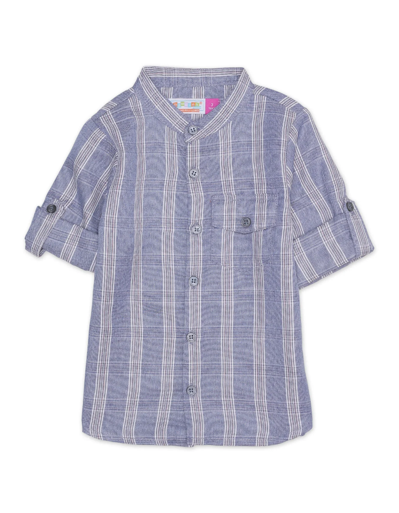 Zubaida's Elegant, Sophisticated & Subtle Striped Shirt - Image 2