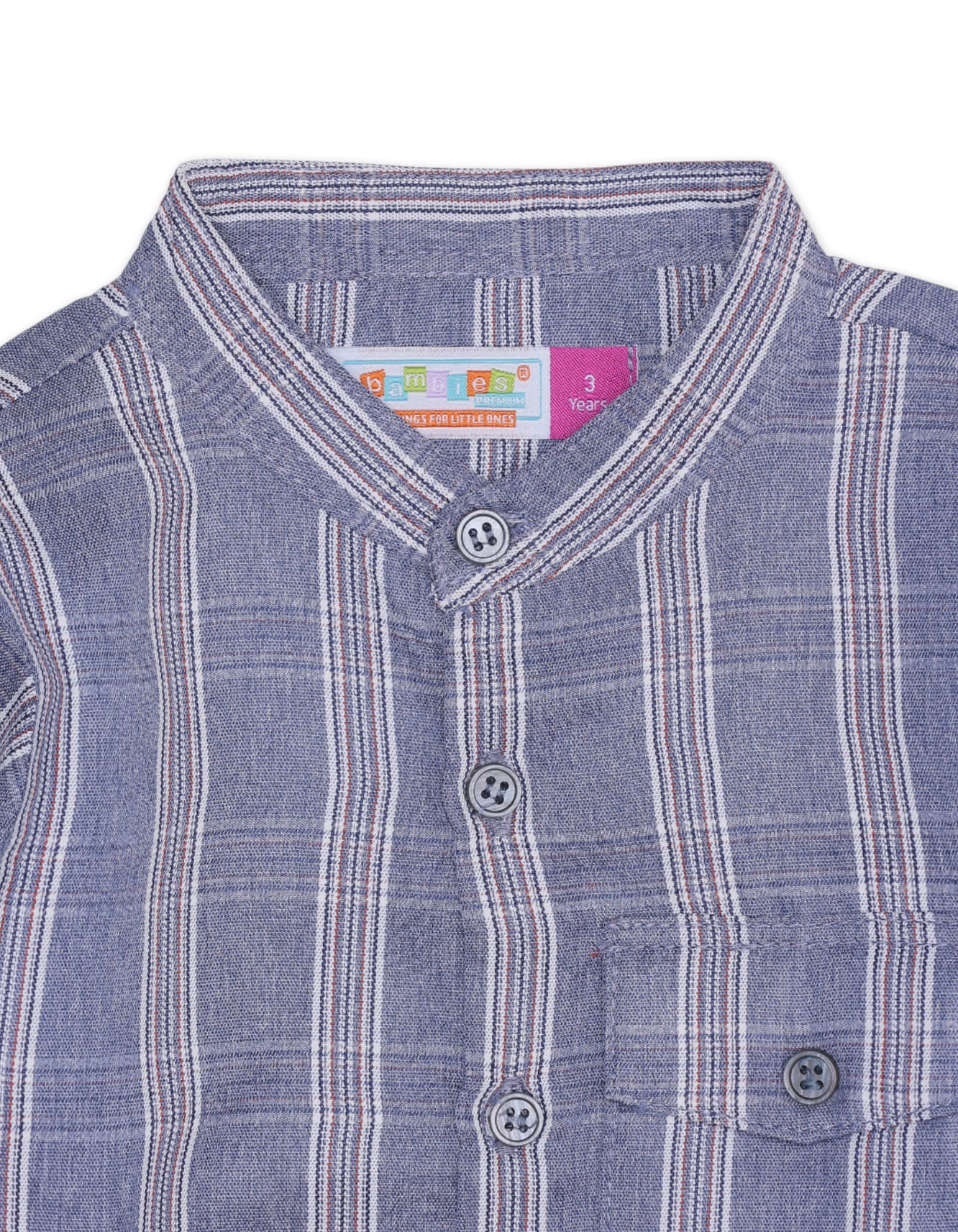 Zubaida's Elegant, Sophisticated & Subtle Striped Shirt - Image 4