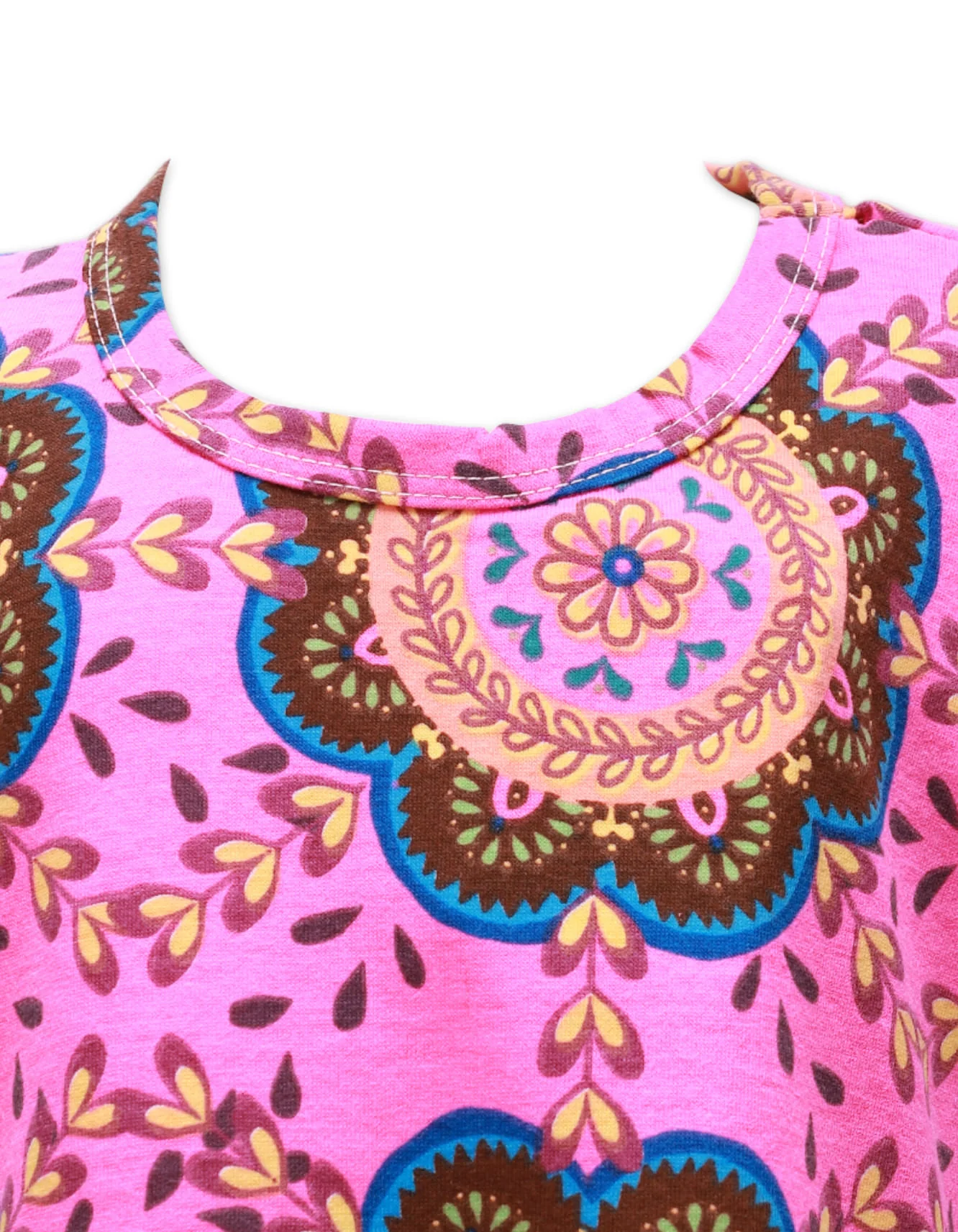 Zubaida's Sleeveless Paisley Dress - Image 2