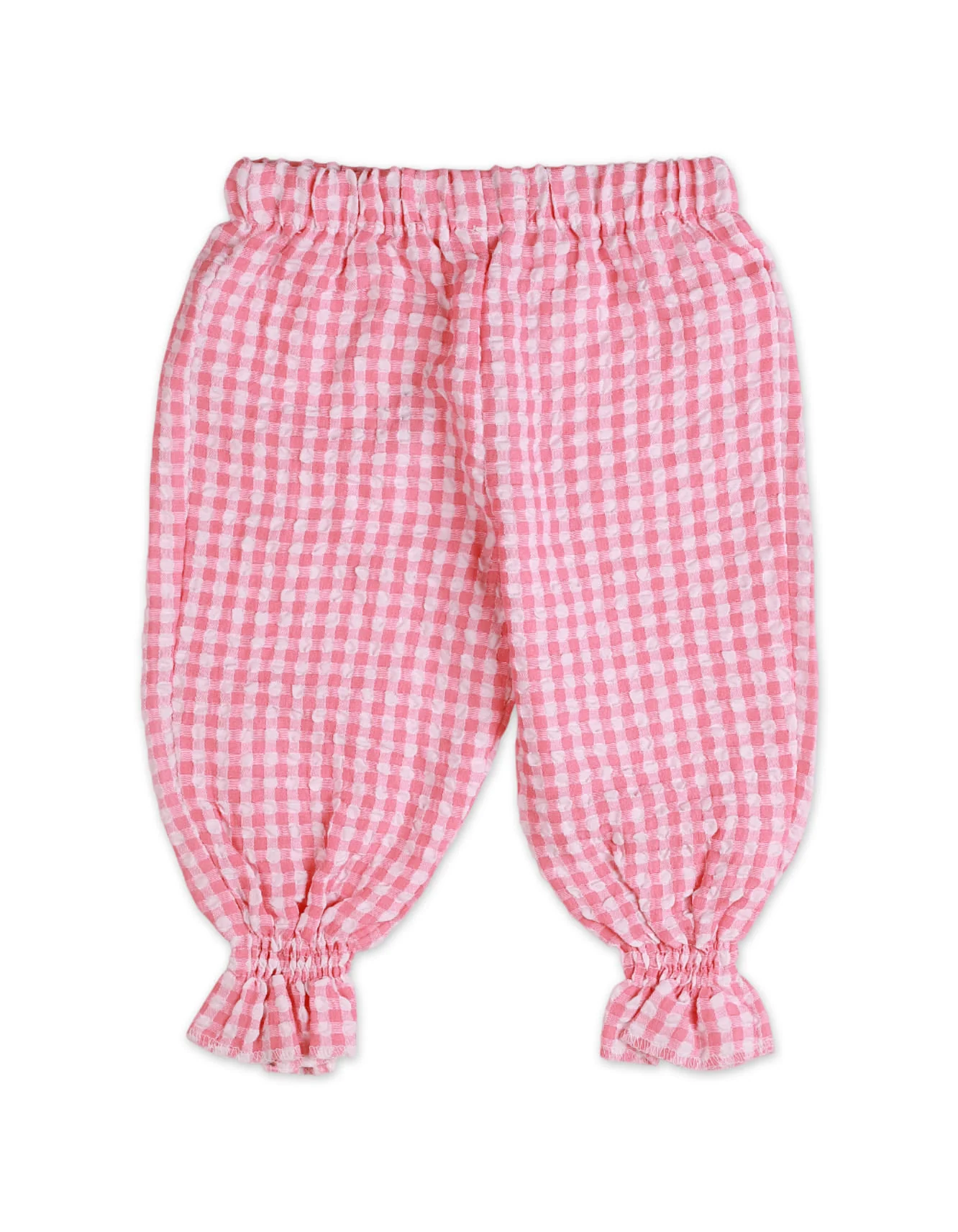 Harem Pants Bambies Gingham Pink at Zubaidas