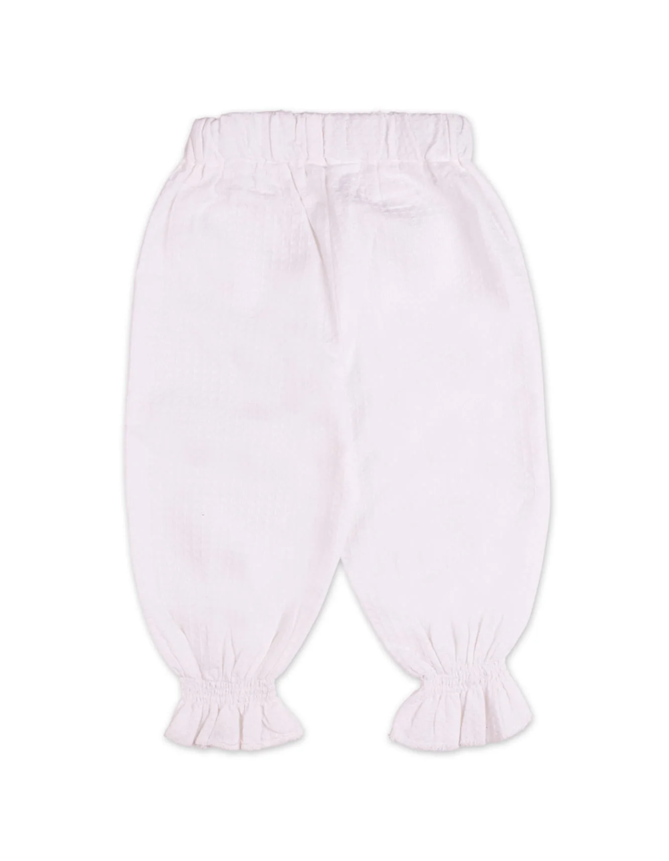 Harem Pants Bambies White at Zubaidas