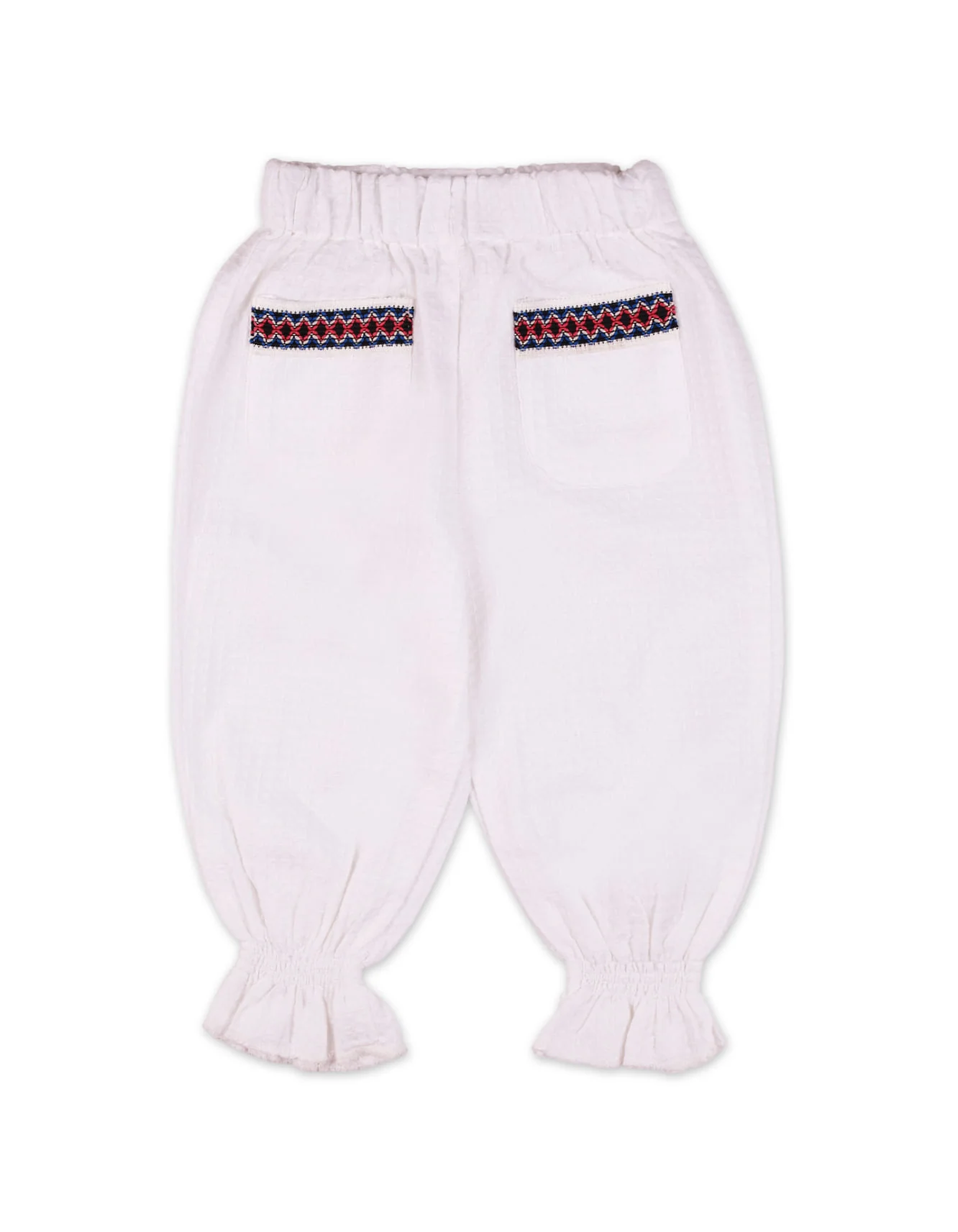 Harem Pants Bambies White at Zubaidas - Image 2