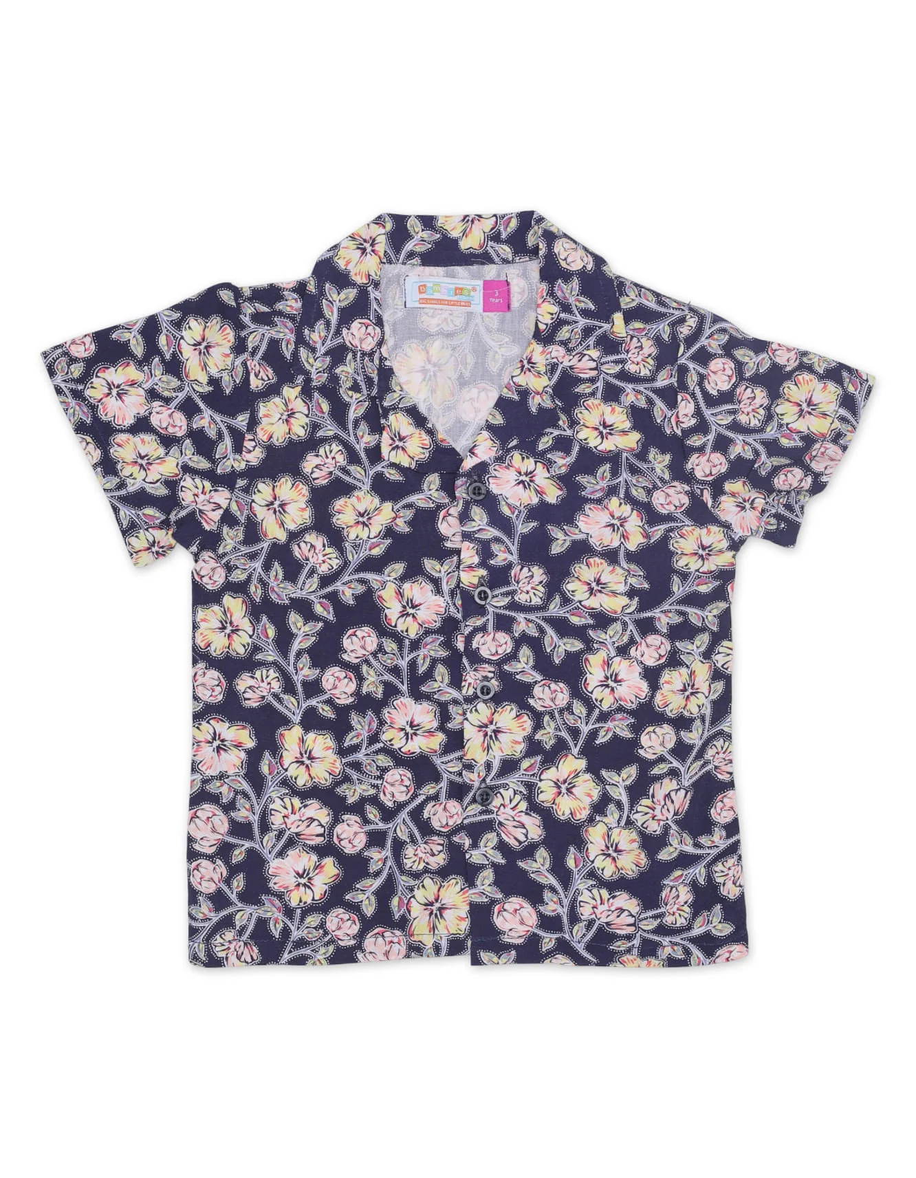 Zubaida's Hawaiian Floral 3 Pcs Suits Set - Image 2