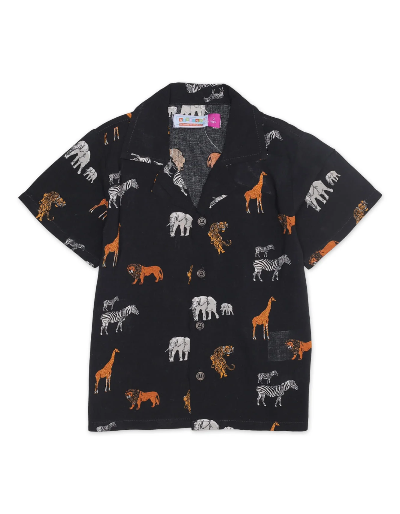 Zubaida's Hawaiian Safari 3 Pcs Suits Set - Image 2