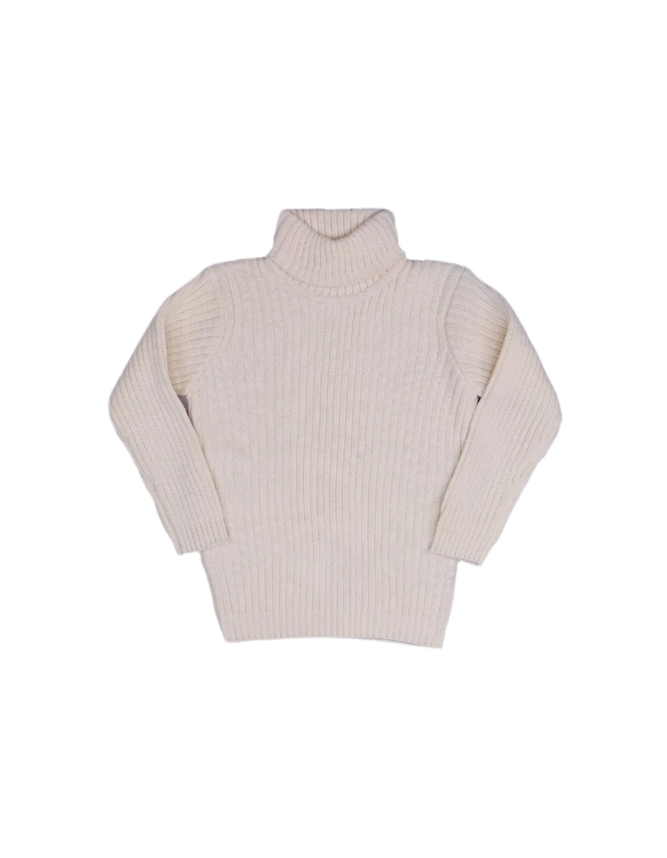 Zubaida's High Neck Ribbed Texture