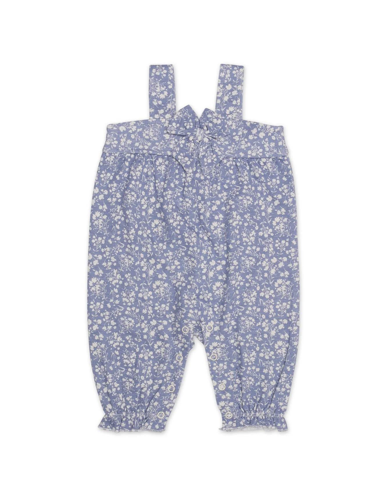 Zubaida's Floral Sleeveless Jumpsuit with a coordinating Headband - Image 2