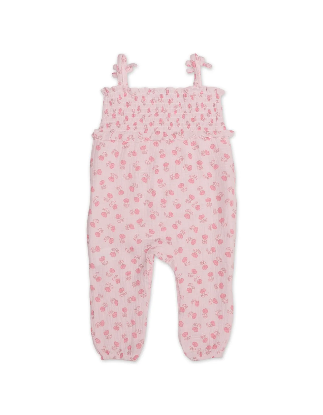 Zubaida's Floral Sleeveless Jumpsuit with a coordinating Headband - Image 3